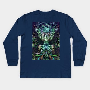 Pareidolia Kids Long Sleeve T-Shirt